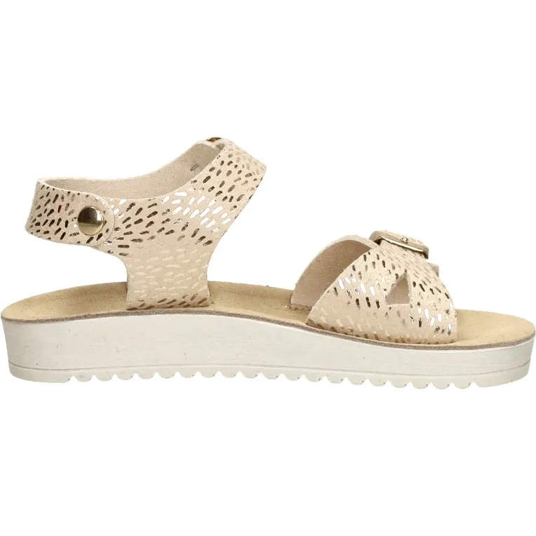 Kipling Melissa 2 sandalen goud Goudkleur