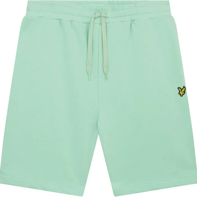 Lyle & Scott sweatshort mintgroen, foto 2