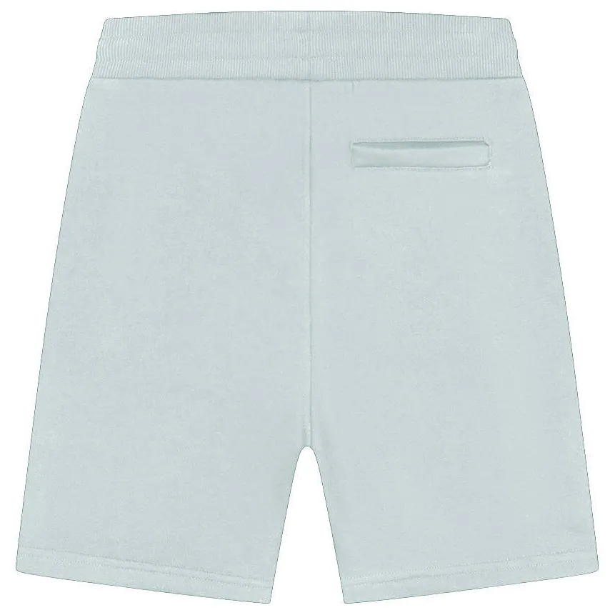 Malelions sweatshort grijsblauw, foto 4