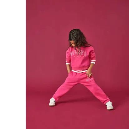 KIDS ONLY MINI rechtvallende sweater met tekst - roze, foto 3