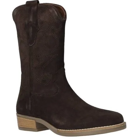 Red Code western suède laarzen - donkerbruin, foto 3