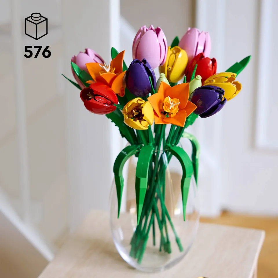 Lego Botanical Collection Boeket met Tulpen Bloemen Bouwpakket 11501, foto 3