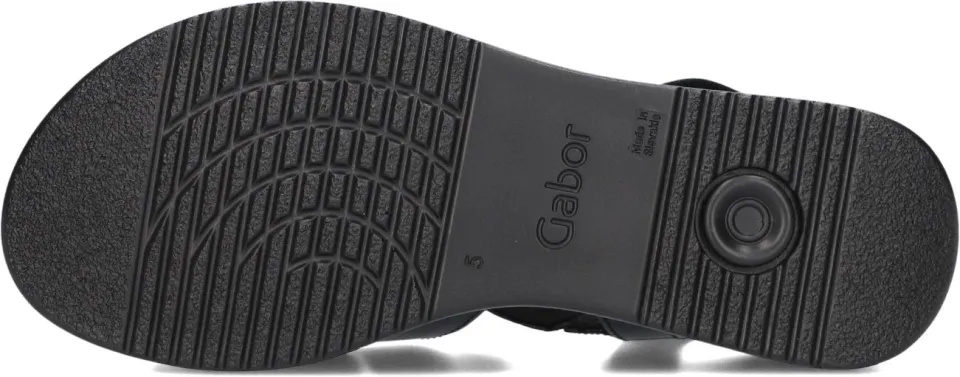 Gabor ROSE sleehak sandalen zwart, foto 6