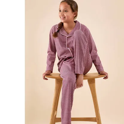 Little Label pyjama met geruite print rood, foto 3
