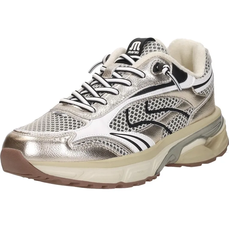 Maruti Riva lage sneakers goud, foto 5