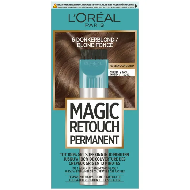 L'oréal Magic Retouch Permanent uitgroeiverf 6 donkerblond 6. donkerblond