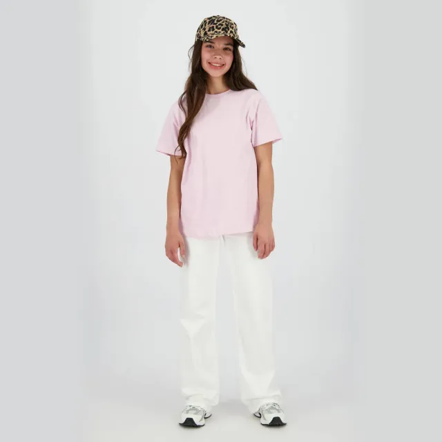 Raizzed T-shirt met backprint lichtroze