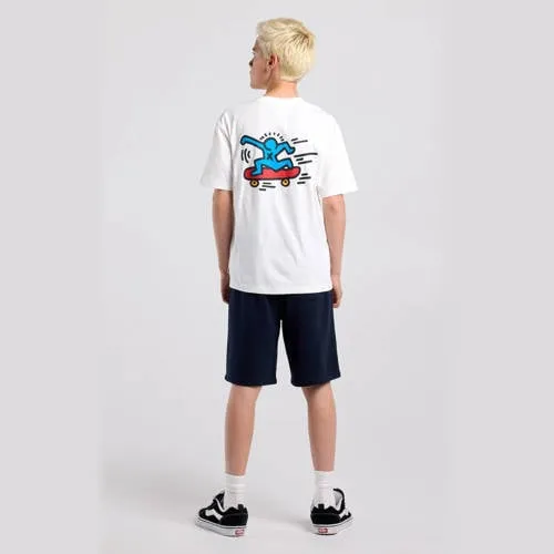 America Today rechtvallend T-shirt wit, foto 3