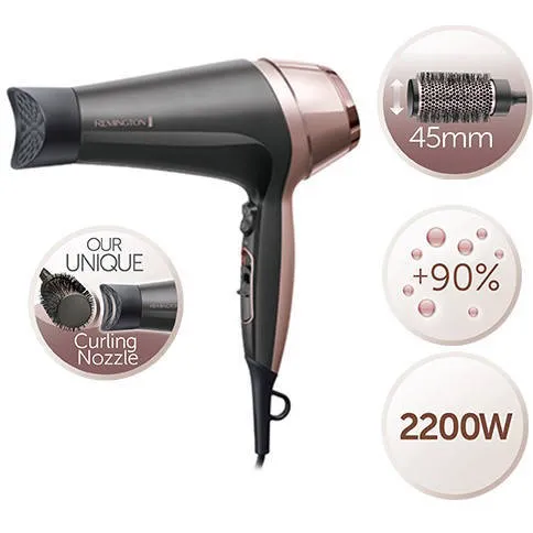 Remington Curl & Straight Confidence D5706 föhn zwart, foto 4