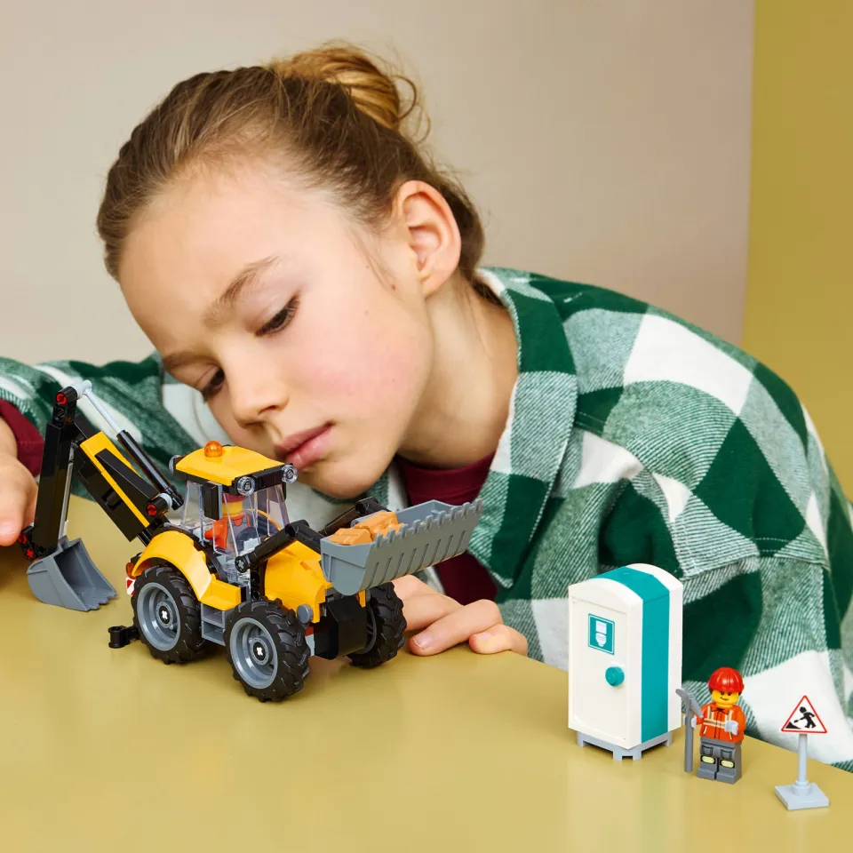 Lego City Gele graaflaadmachine 60480, foto 5
