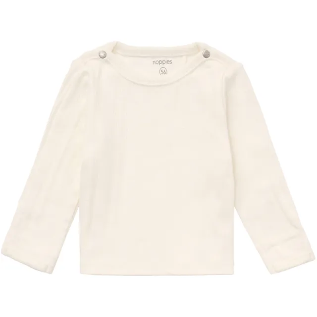 Noppies baby longsleeve ronde hals ecru, foto 2