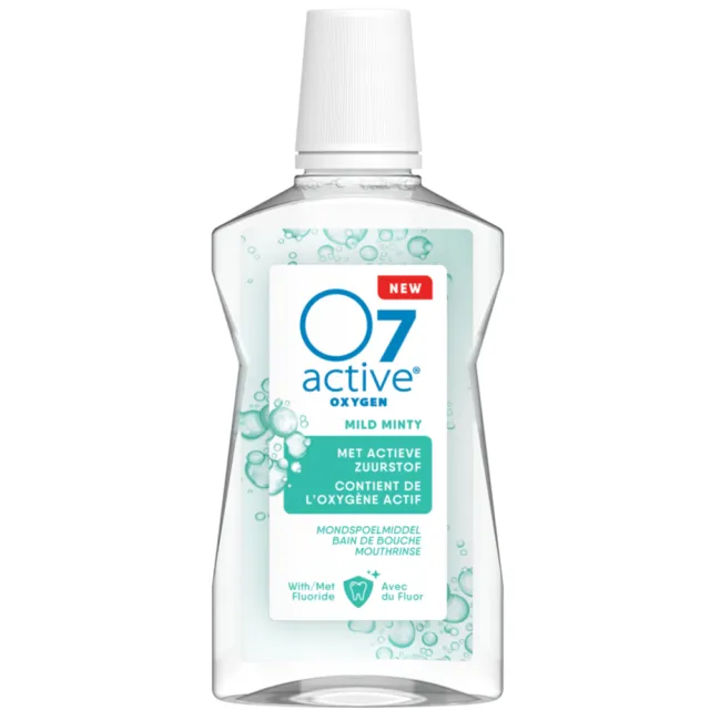 O7 Active Mild Mint mondspoelmiddel