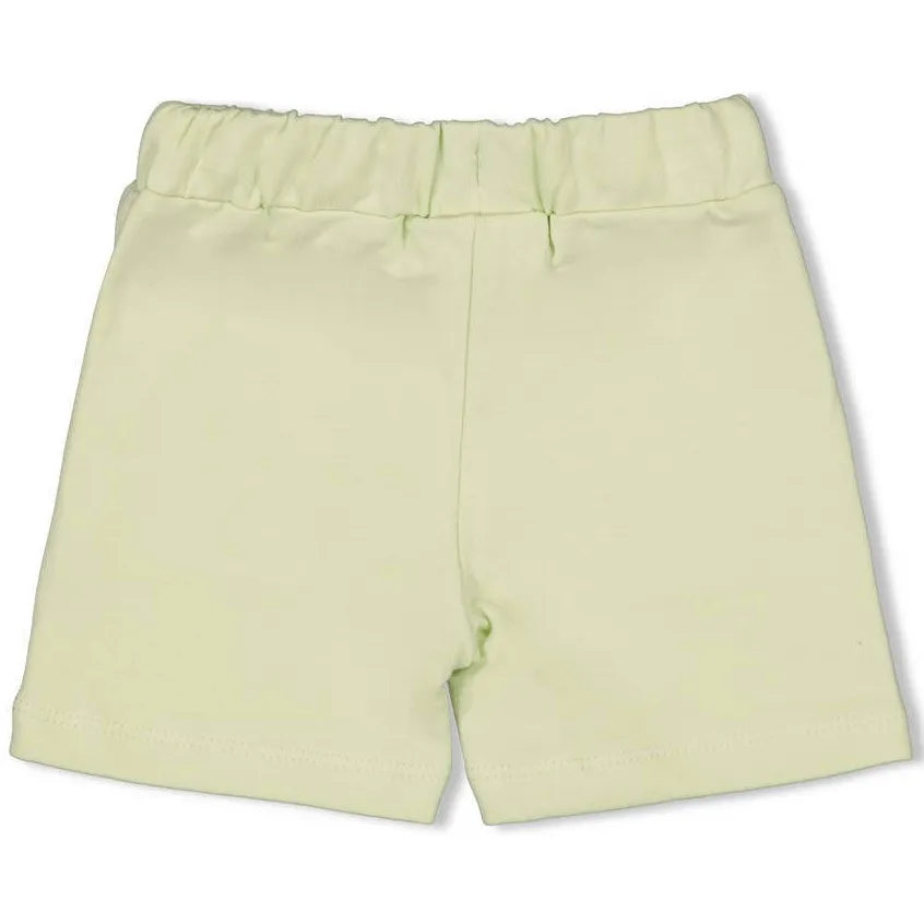 Feetje You Croc my World korte broek limegroen, foto 3