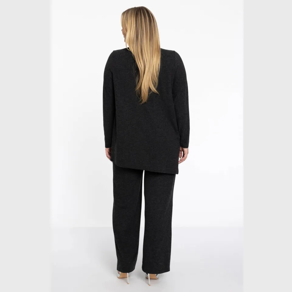 Yoek loose fit broek grijs, foto 3