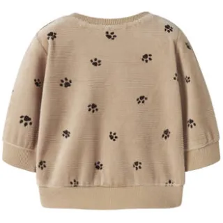 NAME IT BABY sweater met print - zand Beige All over print, foto 2