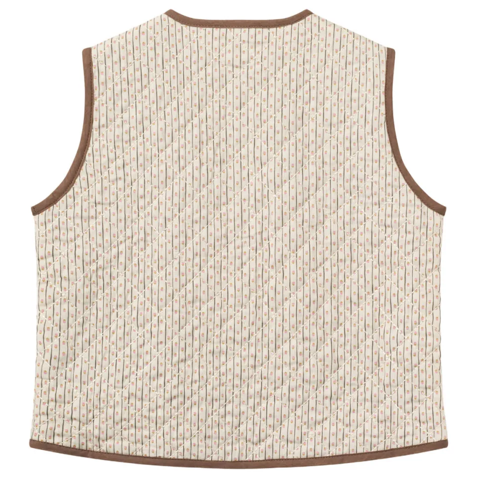 Copenhagen Colors gilet met print - zand/bruin, foto 3