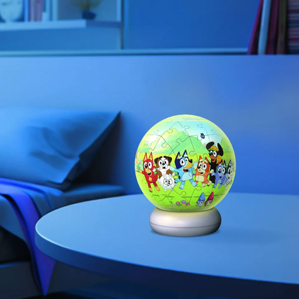 Ravensburger 3D Puzzle NightLight Bluey - 72 stukjes, foto 3