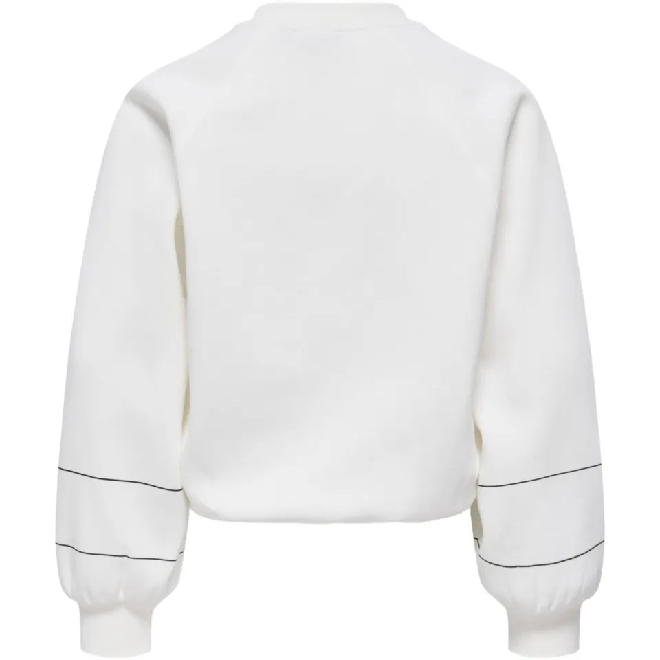 KIDS ONLY GIRL rechtvallende sweater met print - wit, foto 2