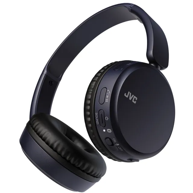 Jvc HA-S36W On-ear hoofdtelefoon Zwart