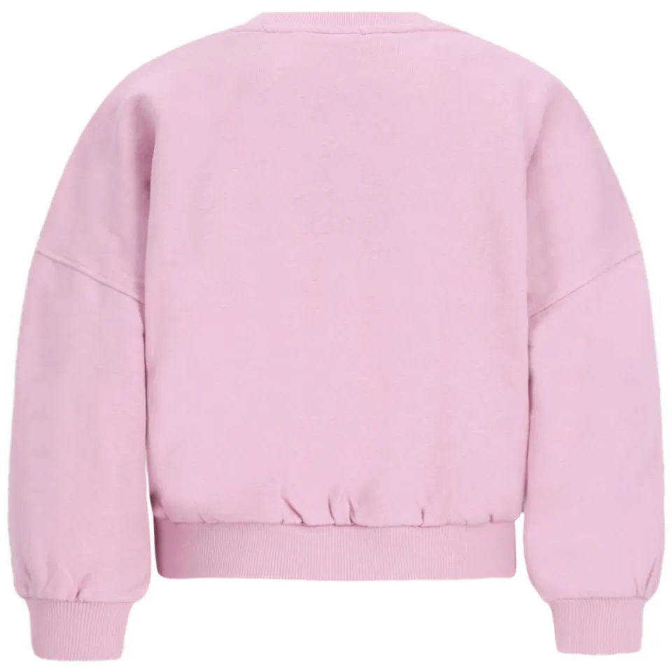 Like Flo oversized sweater met print - roze, foto 3