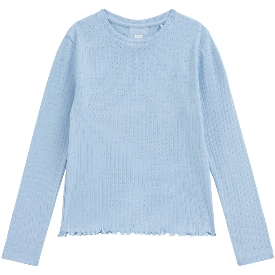 WE Fashion longsleeve lichtblauw, foto 2
