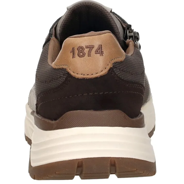 Rieker lage sneaker donkerbruin, foto 4