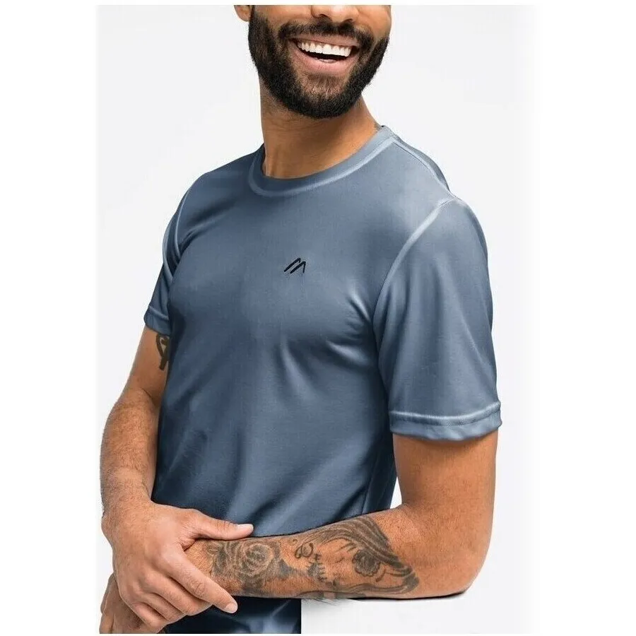 maier sports Walter - T-shirt, blauw