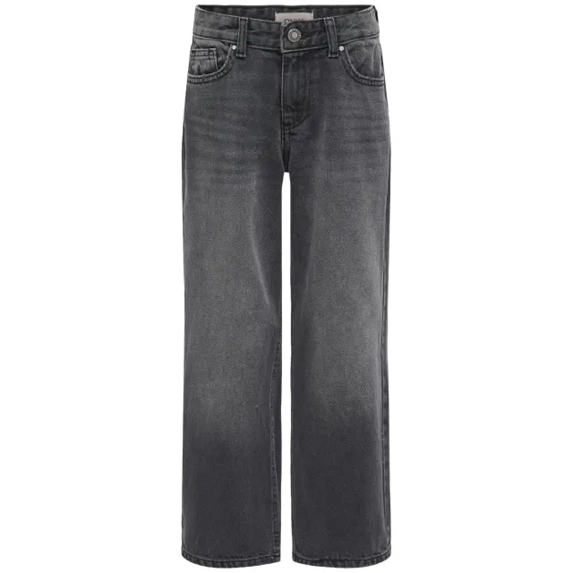 Only KIDS ONLY GIRL KOGELLA wide leg jeans - zwart