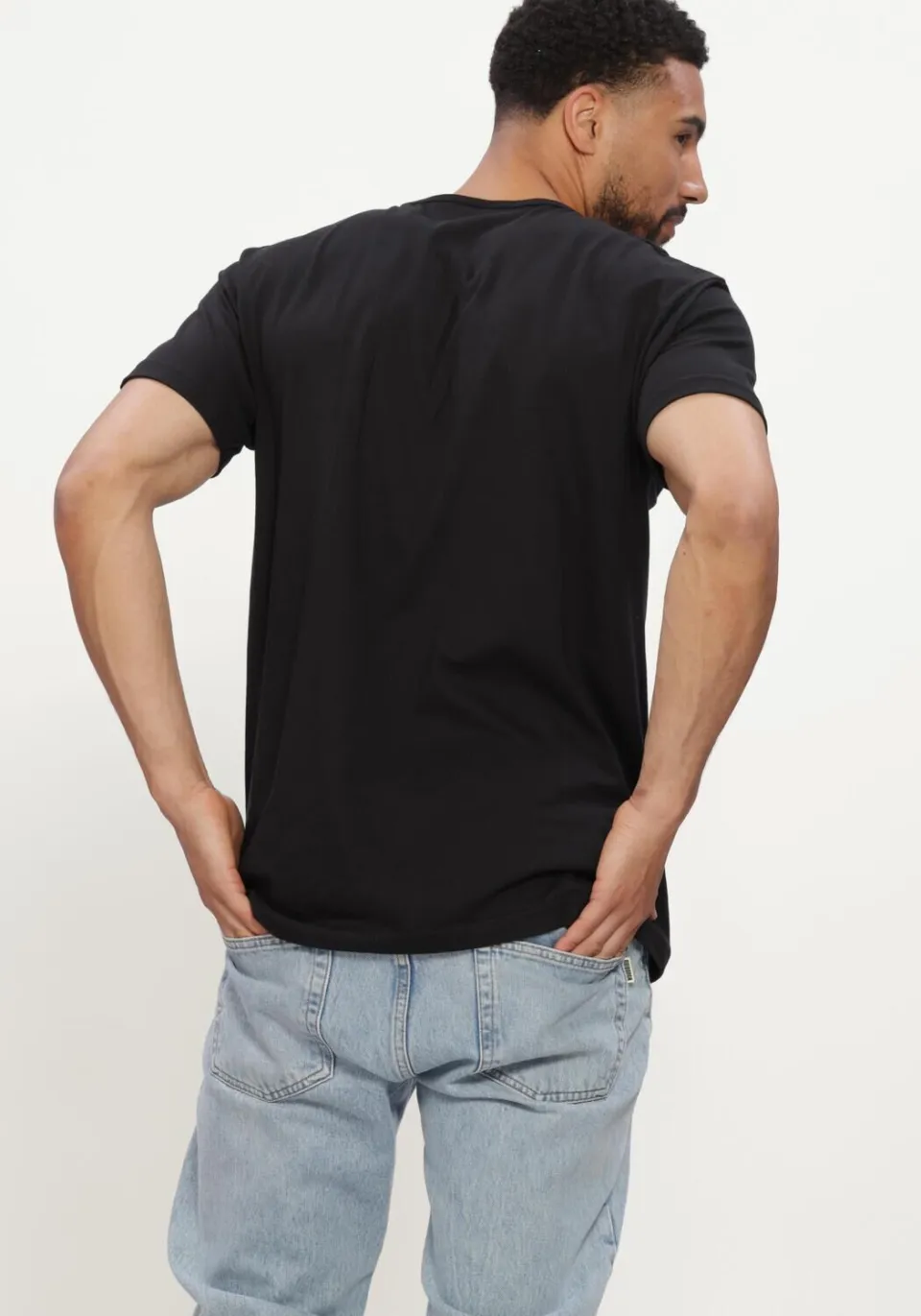 Alan Red Heren Polo's & T-shirts 6672 Derby - Zwart, foto 3