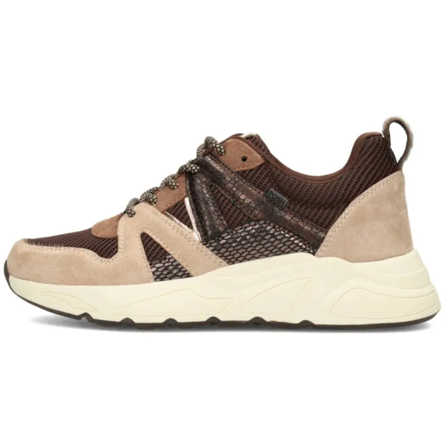 POSH by Poelman CAROCEL Dames Sneaker Beige