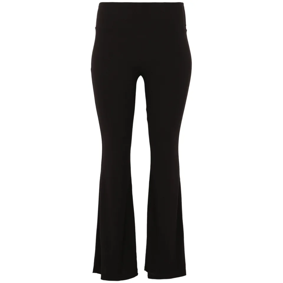 Yoek flared broek zwart, foto 2