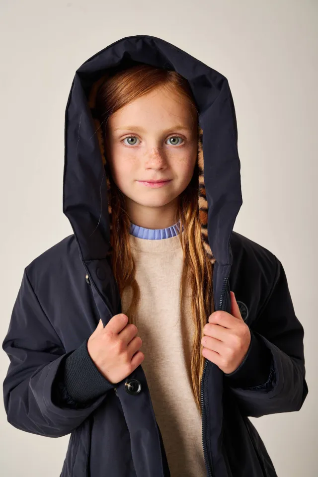Tumble 'n Dry gewatteerde jas donkerblauw