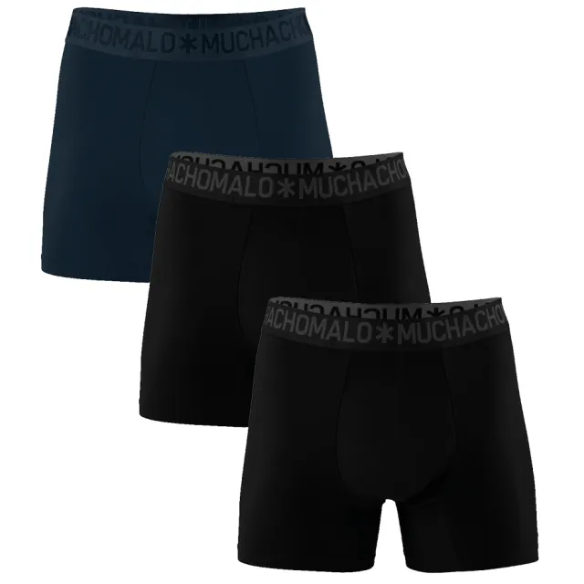 Muchachomalo Heren 3-pack Boxershorts Licht Katoen Veelkleurig