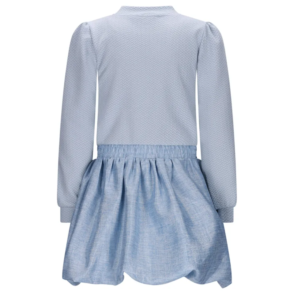 Le Chic SALLOON korte jurk lichtblauw, foto 3