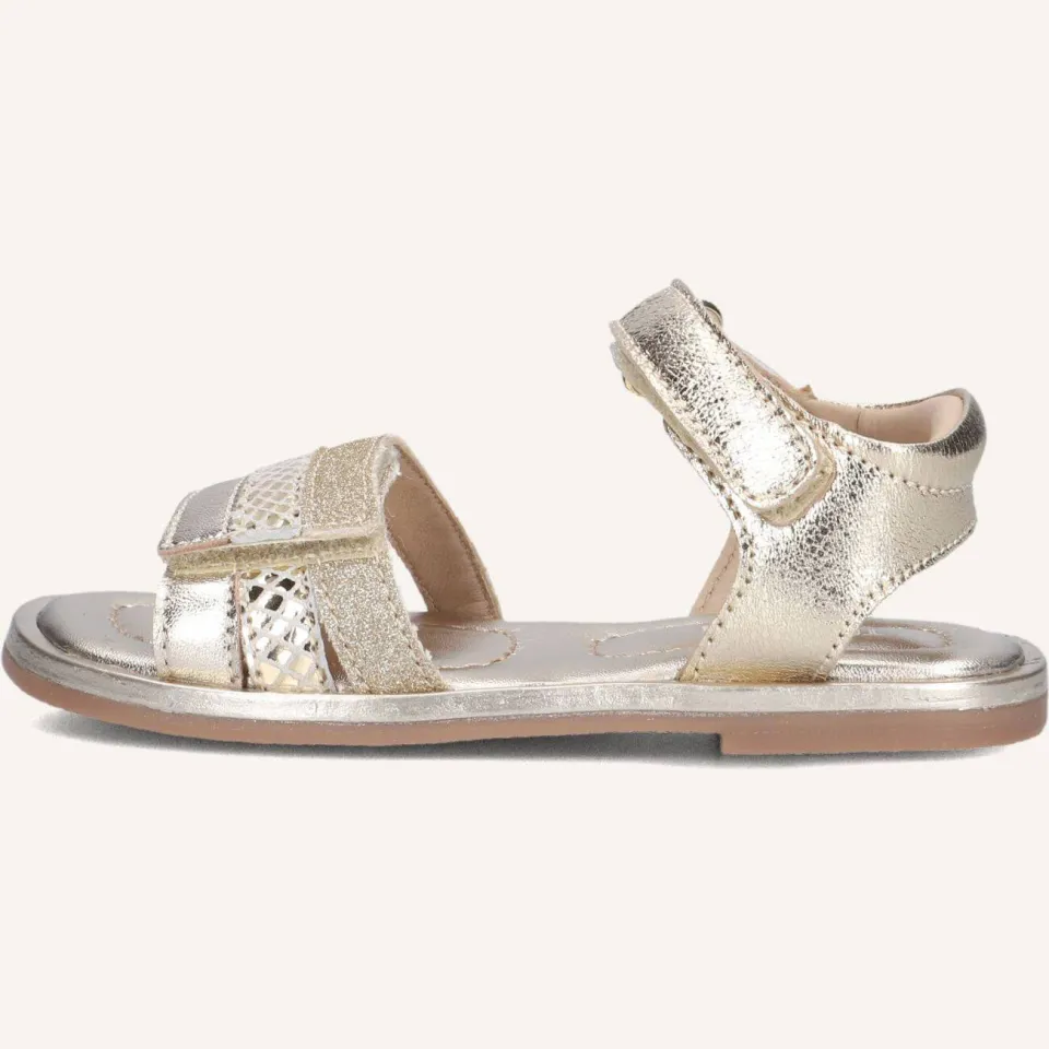 Ton & Ton Sandalen Stina Goud, foto 2