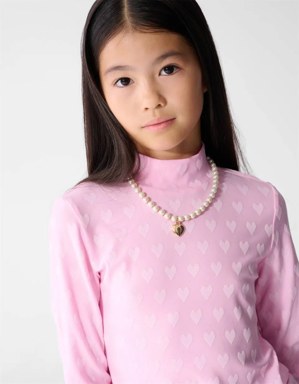 Shoeby top met col roze, foto 7