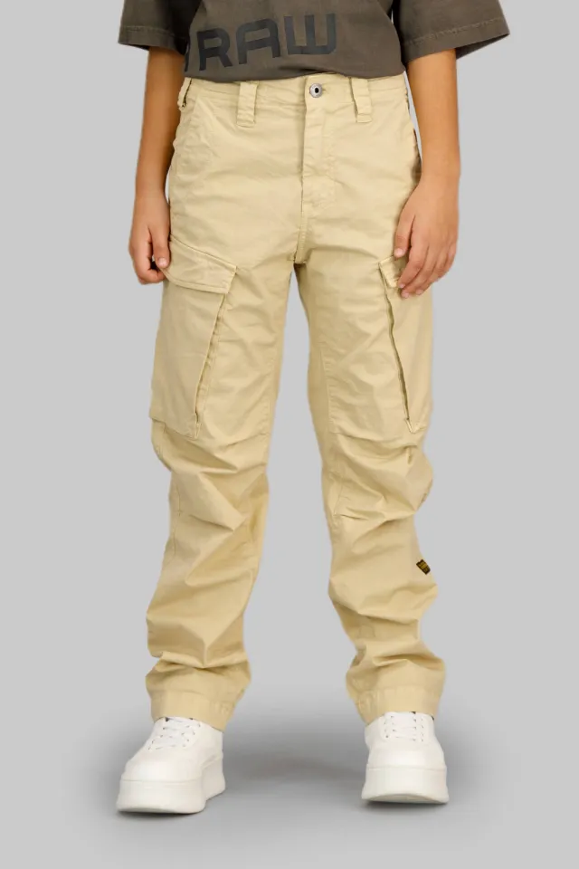 G-Star regular cargobroek beige, foto 3