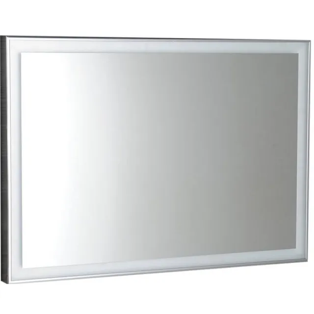 Sapho Badkamerspiegel Sapho Luminar 90.3x50.3 cm LED-Verlichting Frame Chroom