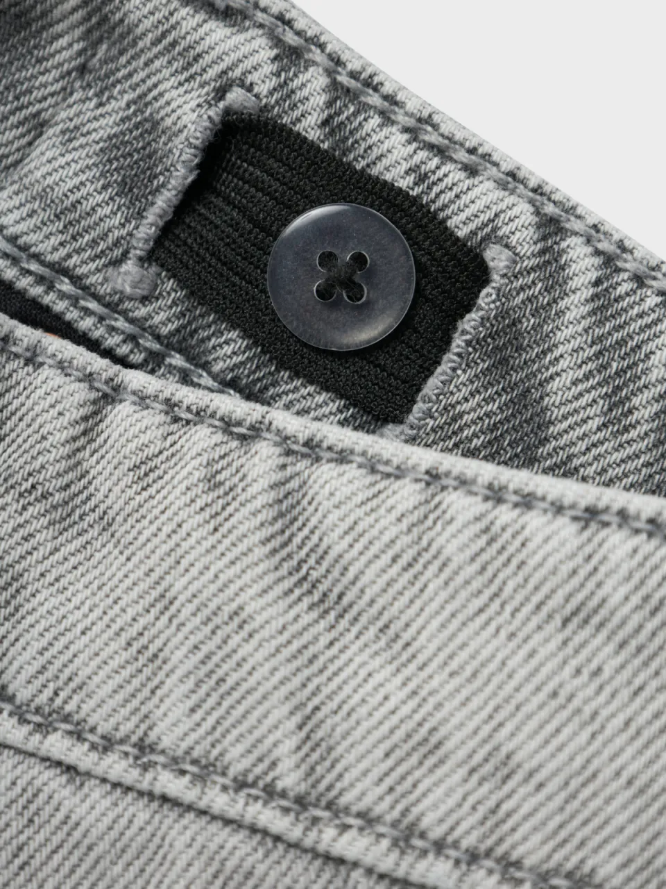 NAME IT KIDS straight fit jeans NKMRYAN light grey denim, foto 5