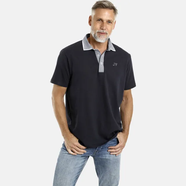 Jan Vanderstorm polo DANHY Plus donkerblauw