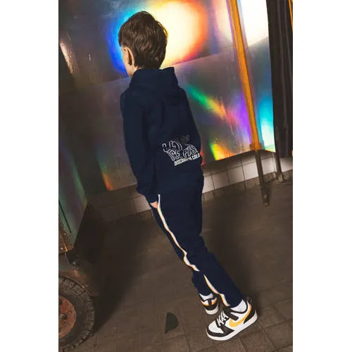 TYGO & vito regular fit joggingbroek donkerblauw, foto 3