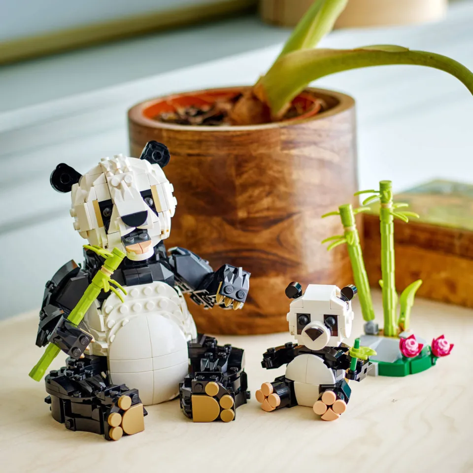 Lego Creator 3in1 Wilde dieren: pandafamilie speelset 31165, foto 7