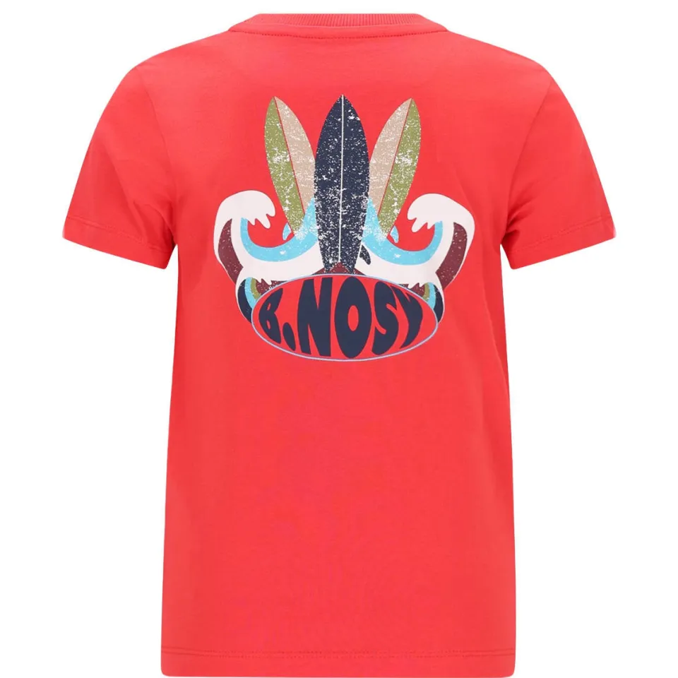 B.Nosy T-shirt met backprint rood, foto 4