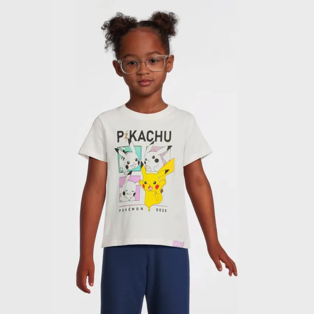 Anytime Pokémon T-shirt off-white, foto 4