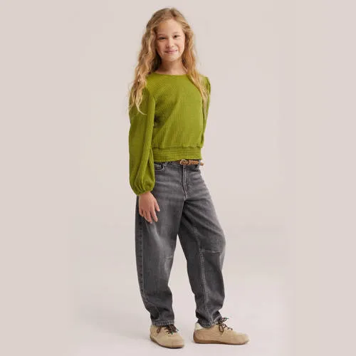 WE Fashion blousetop olijfgroen, foto 3