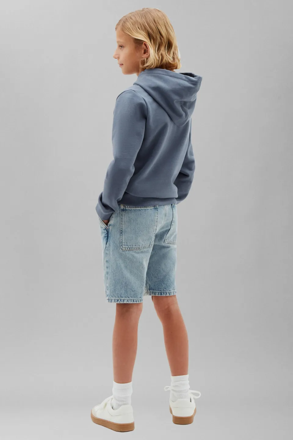 Calvin Klein hoodie met logo - blauw, foto 5