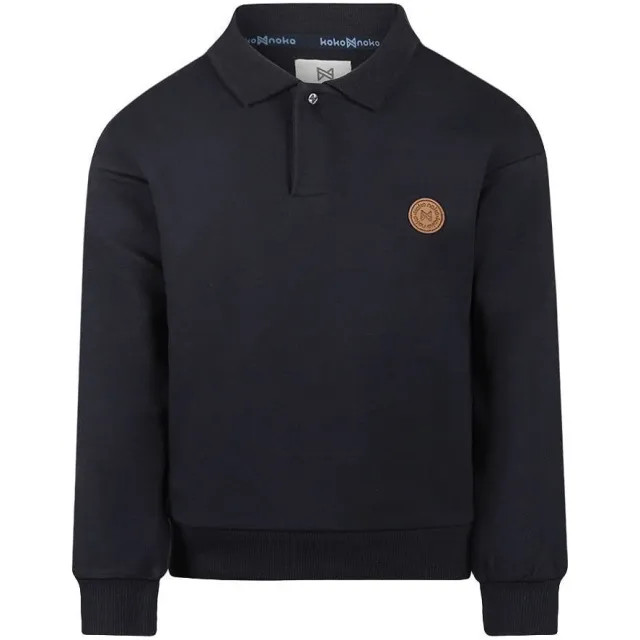 Koko Noko rechtvallende sweater - donkerblauw, foto 2