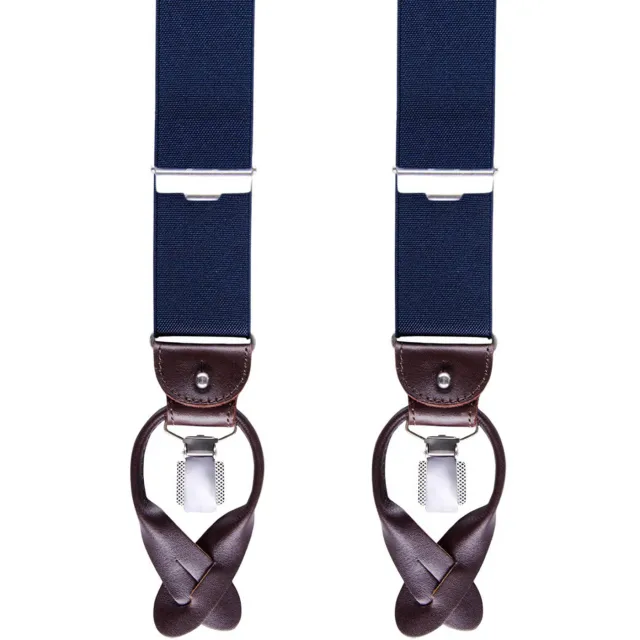 Profuomo bretels donkerblauw