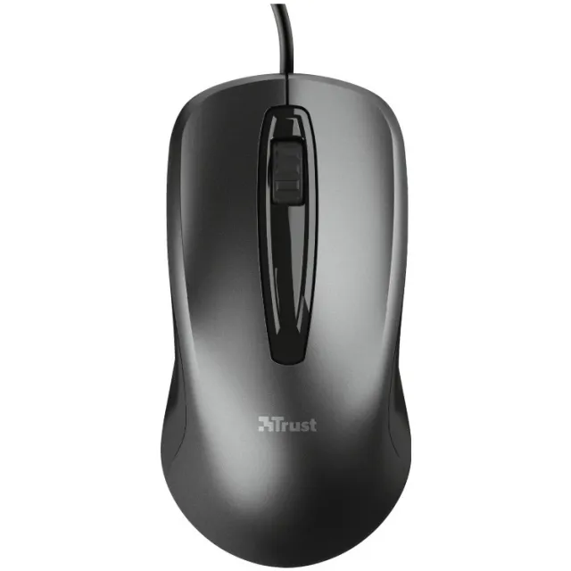 Trust Carve bekabelde optische muis zwart