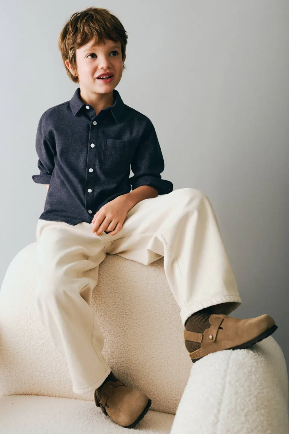 Mango Kids overhemd - marine